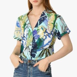 ❗️MOVING SALE❗️ Tropical Button Down Shirt